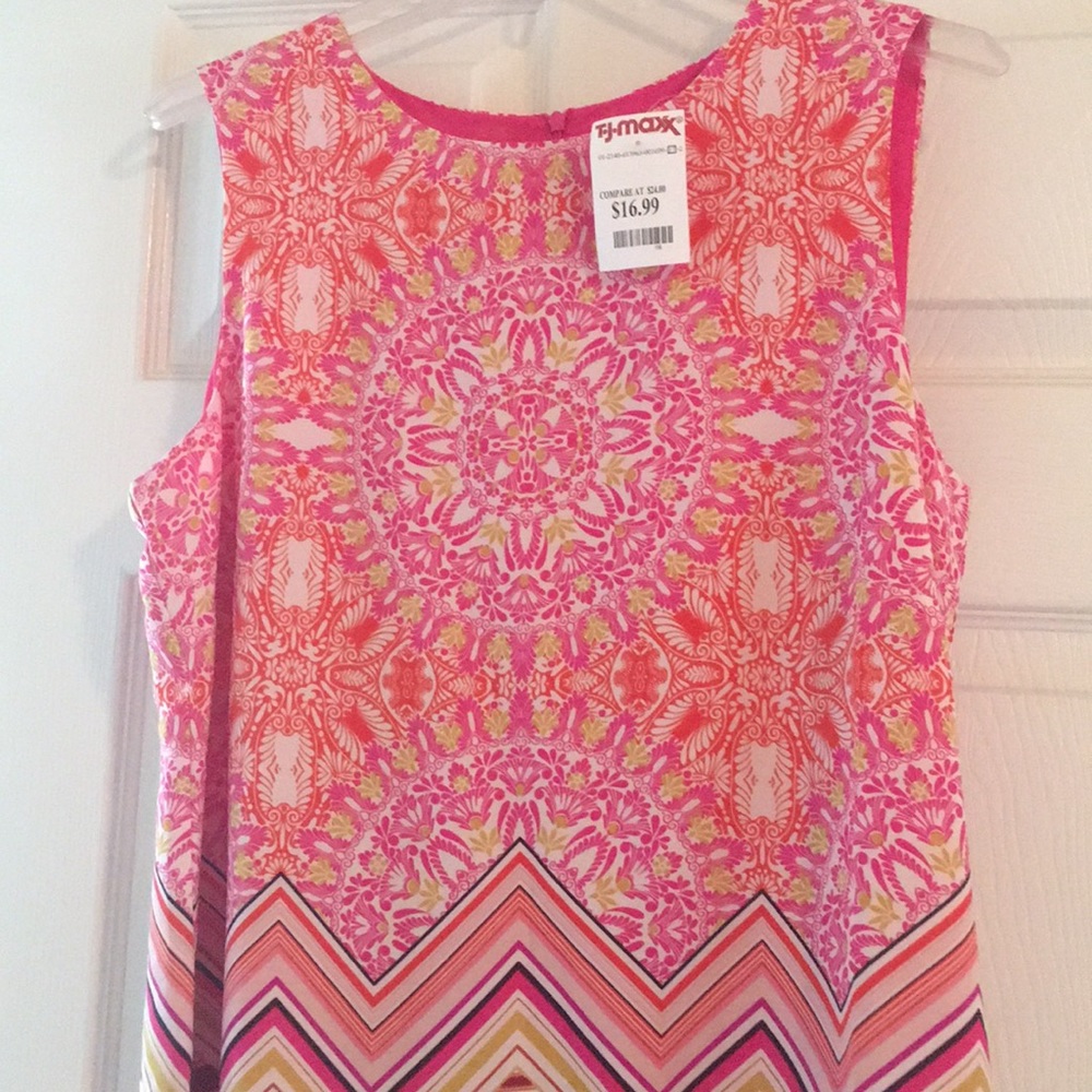 Color blouse by Lex & Madison, sz Lg